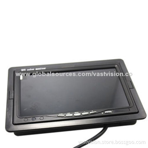 7-inch LCD monitor with BNC, VGA, HDMI input